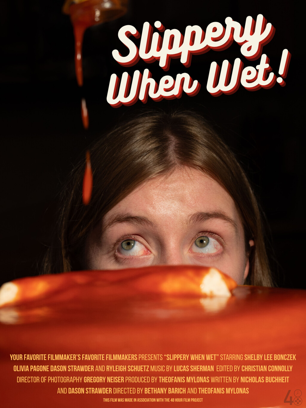 Filmposter for Slippery When Wet!